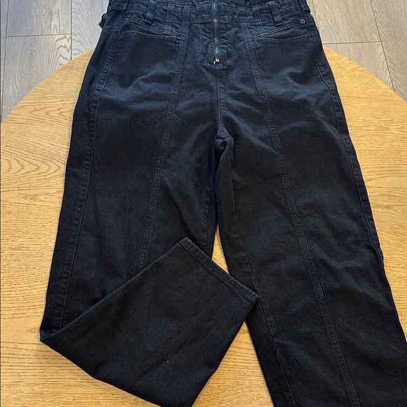 Universal thread Women's Black Denim Jumpsuit NWT 6 - Picture 3 of 4